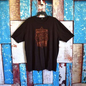 Men's King's Camo Perfect Cover T Shirt Short Sleeve Hunting 3XLARGE Brown
